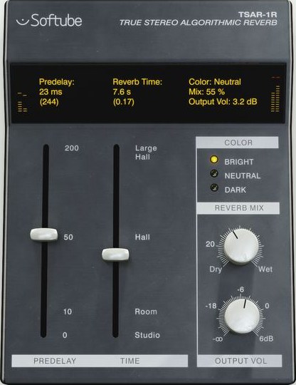 TSAR-1R Reverb by Softube