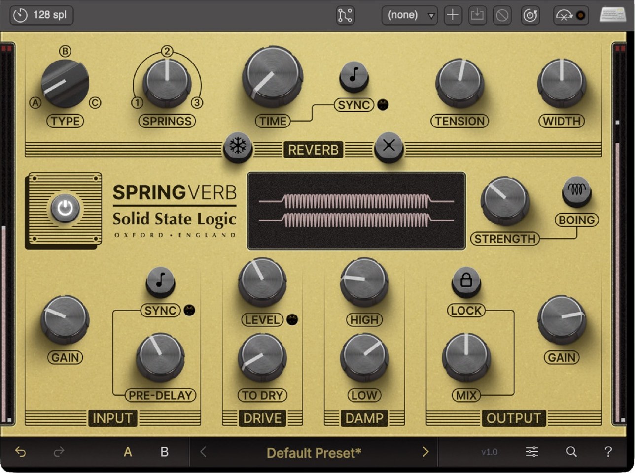 SpringVerb by Solid State Logic
