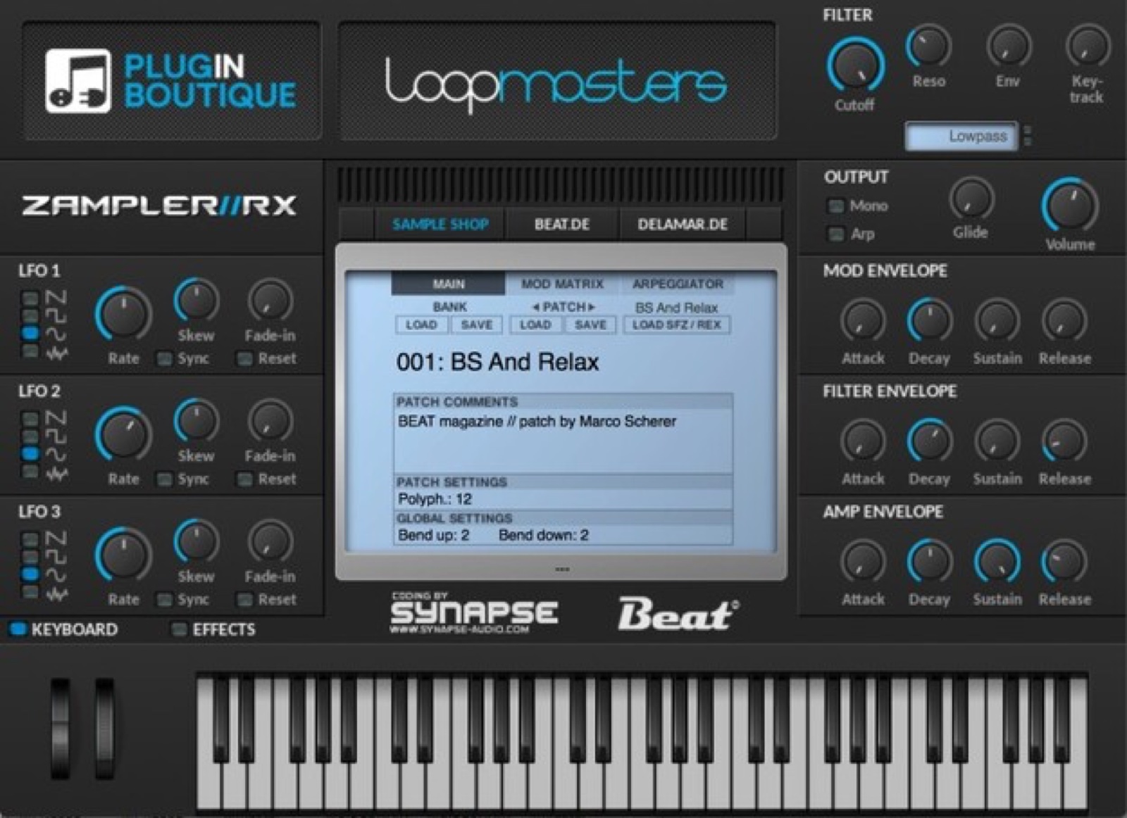Zampler // RX by Plugin Boutique