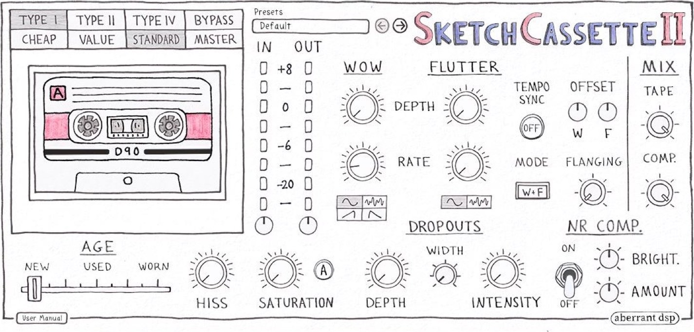 SketchCassette II by Aberrant DSP