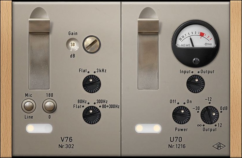 V76 Preamplifier by Universal Audio
