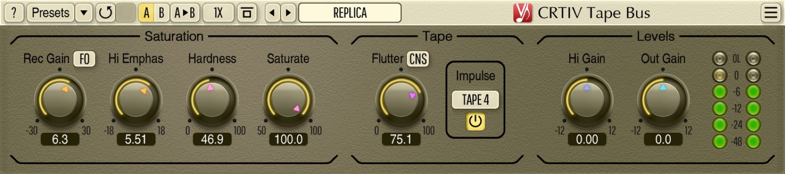CRTIV Tape Bus by Voxengo