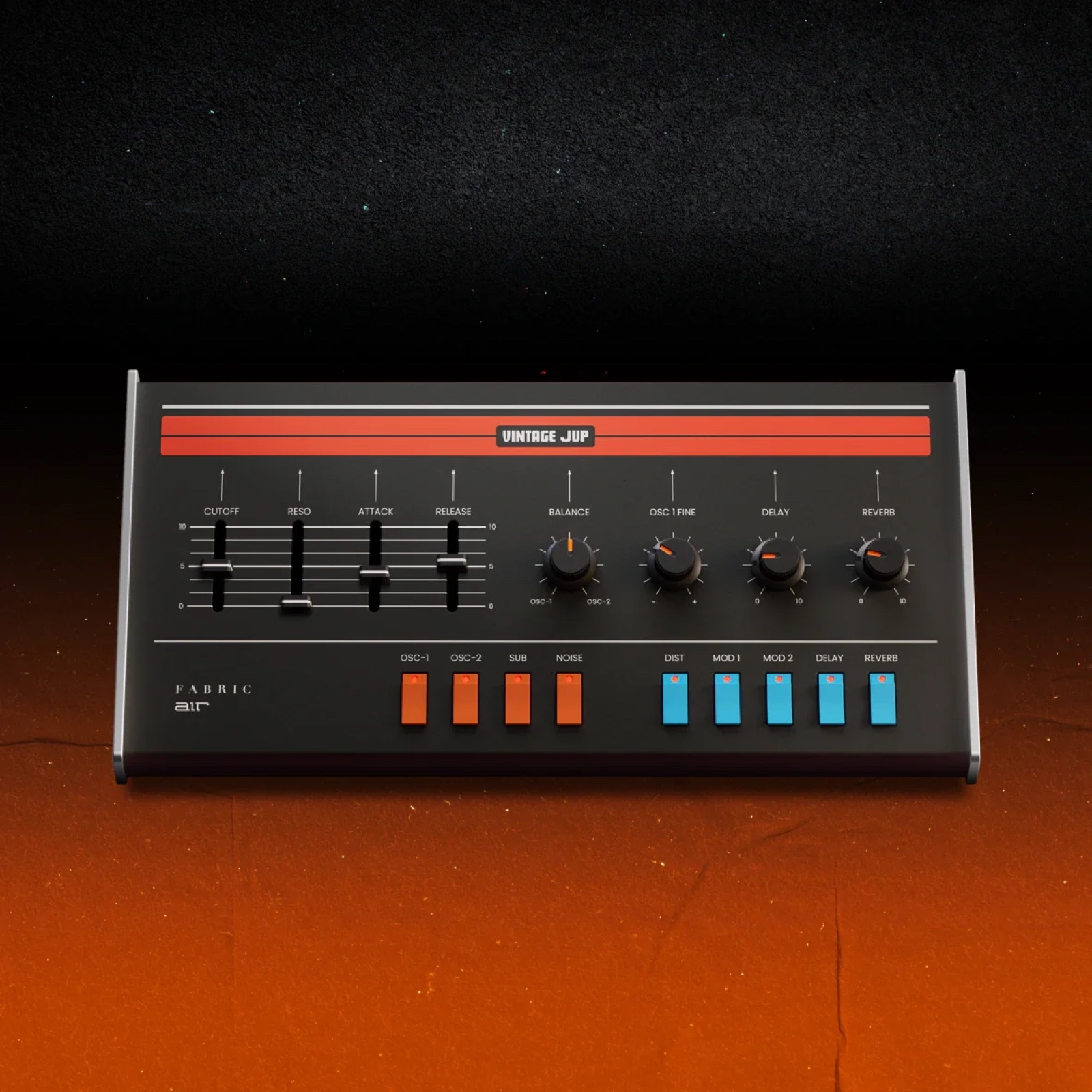 Fabric Vintage Jup by AIR Music Technology