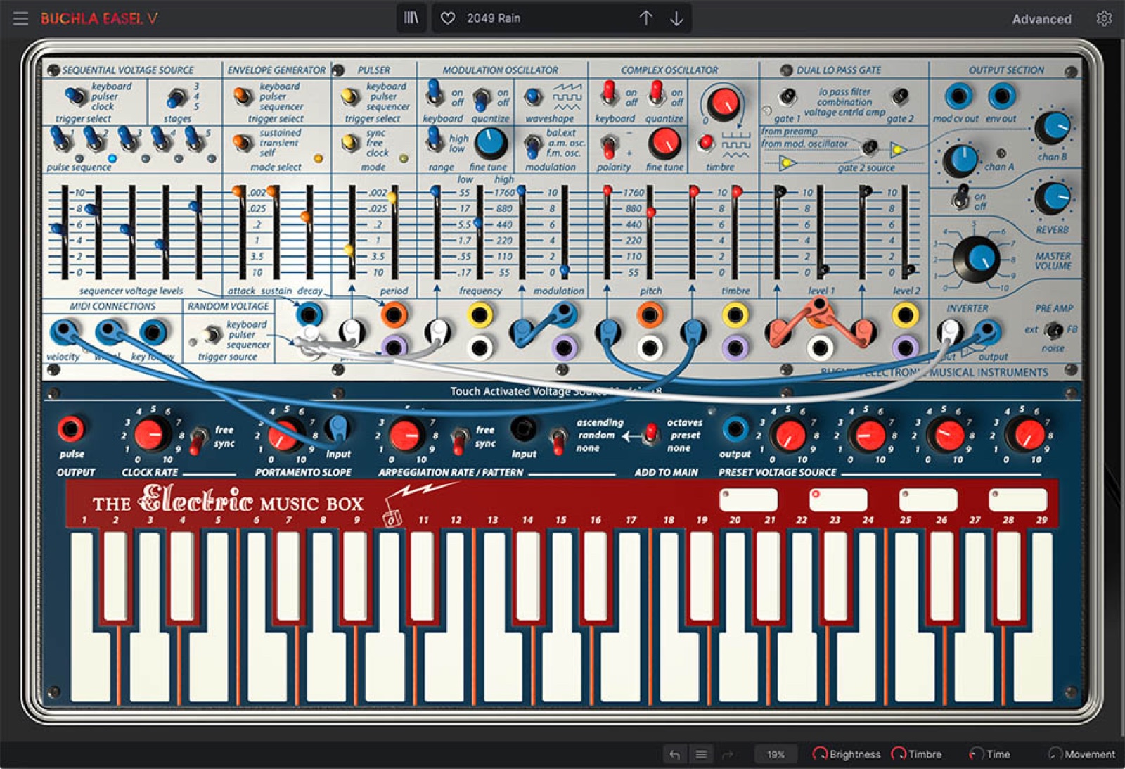 Buchla Easel V by Arturia