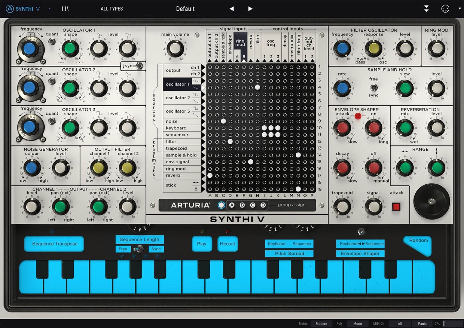 Synthi V by Arturia