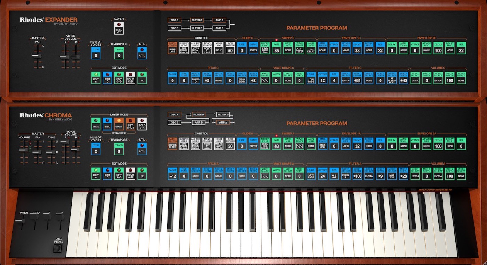 Rhodes Chroma by Cherry Audio