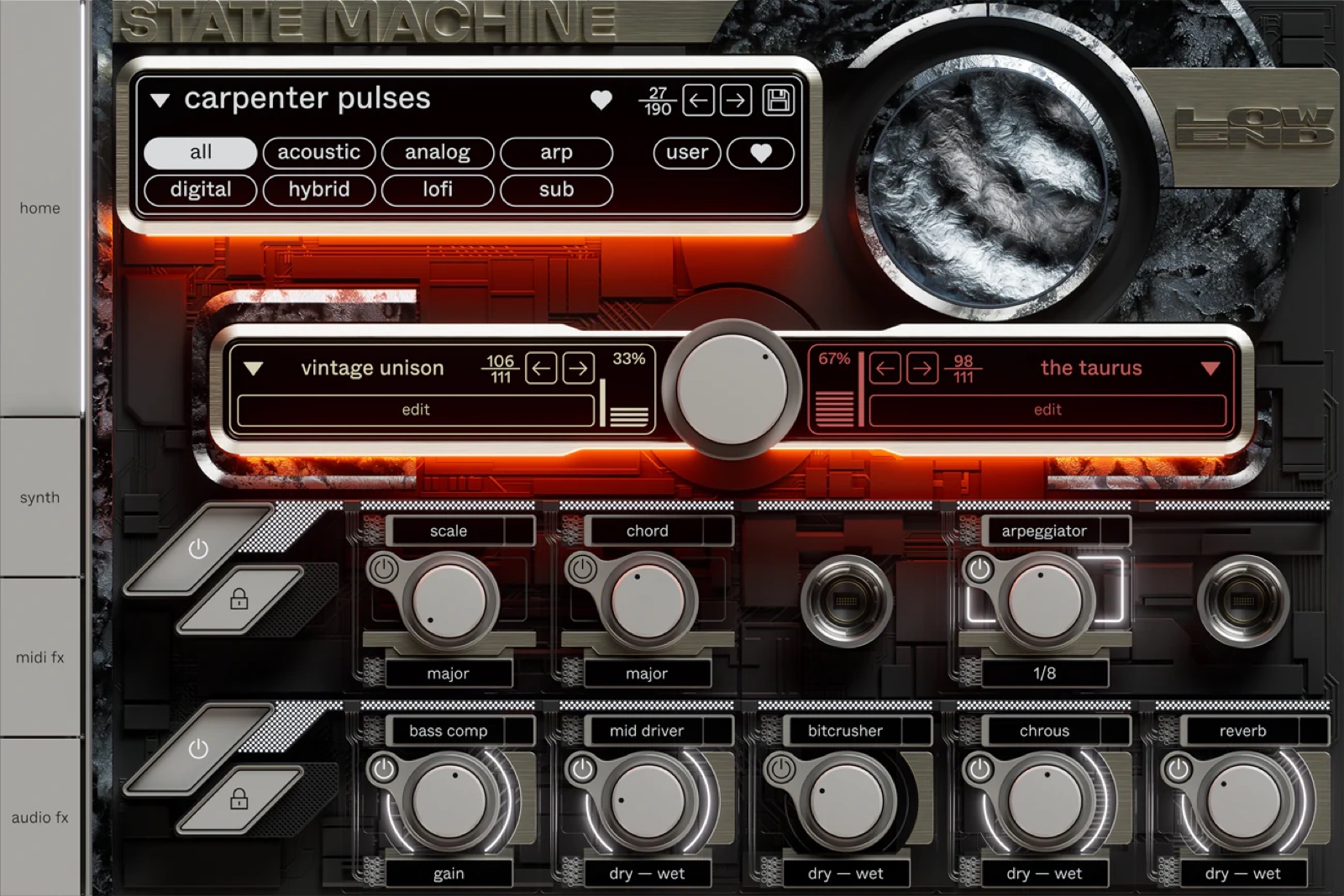 State Machine Low End by Cradle
