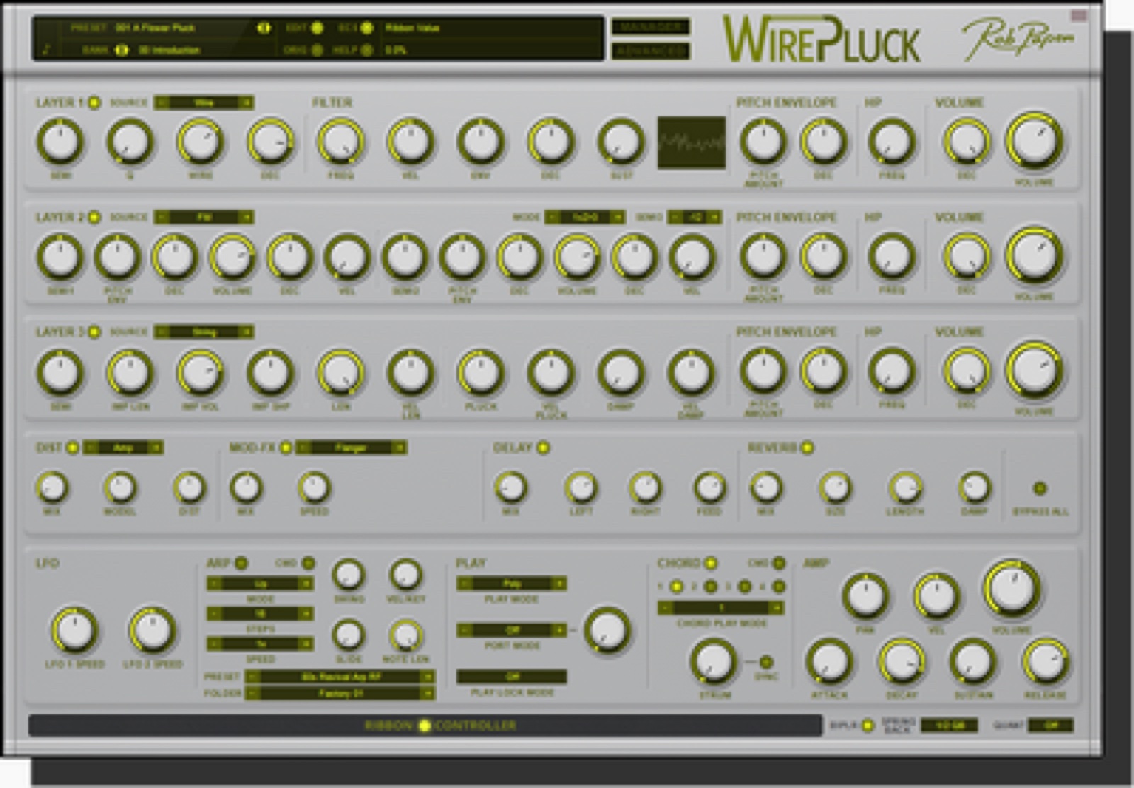 WirePluck by Rob Papen