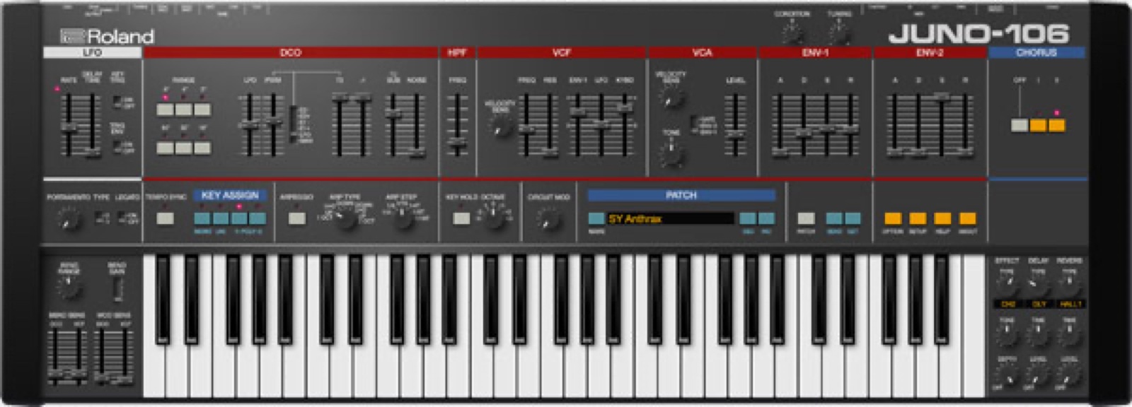 JUNO-106 by Roland