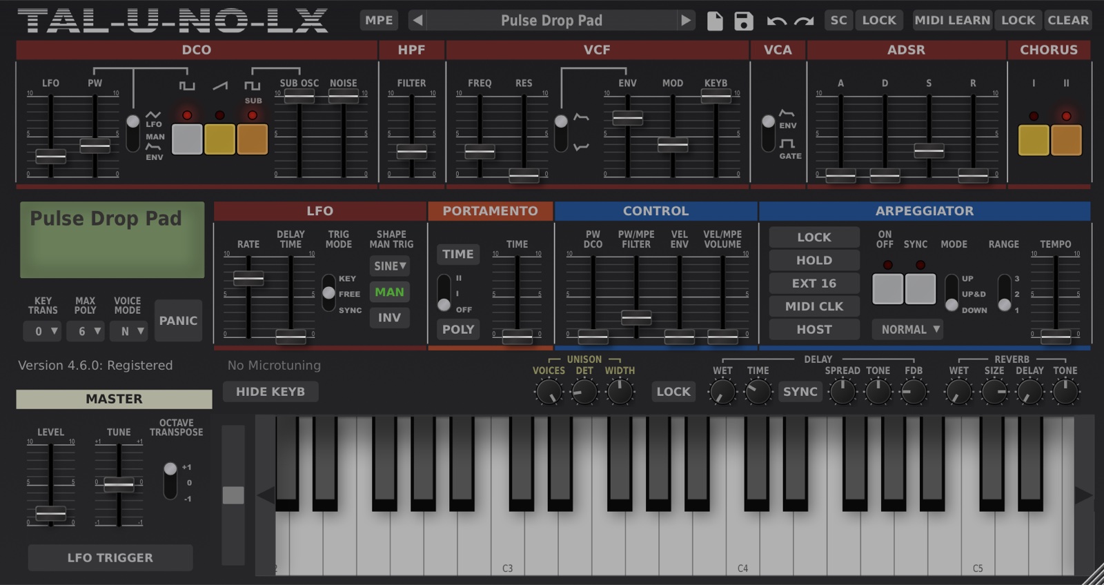 TAL-U-NO-LX by TAL Software