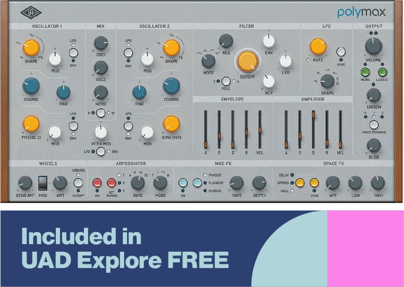 PolyMAX Synth by Universal Audio