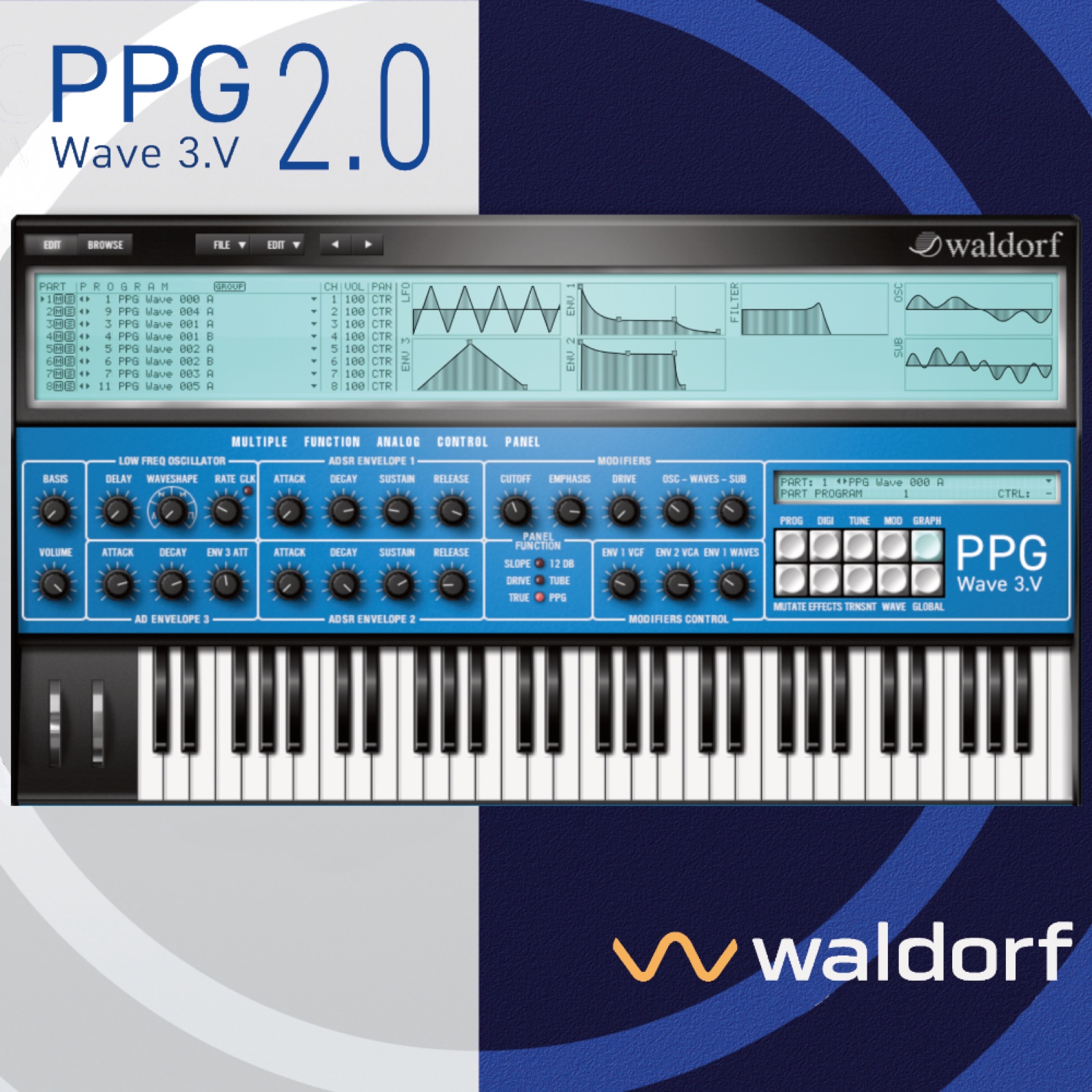 PPG Wave 3.V by Waldorf