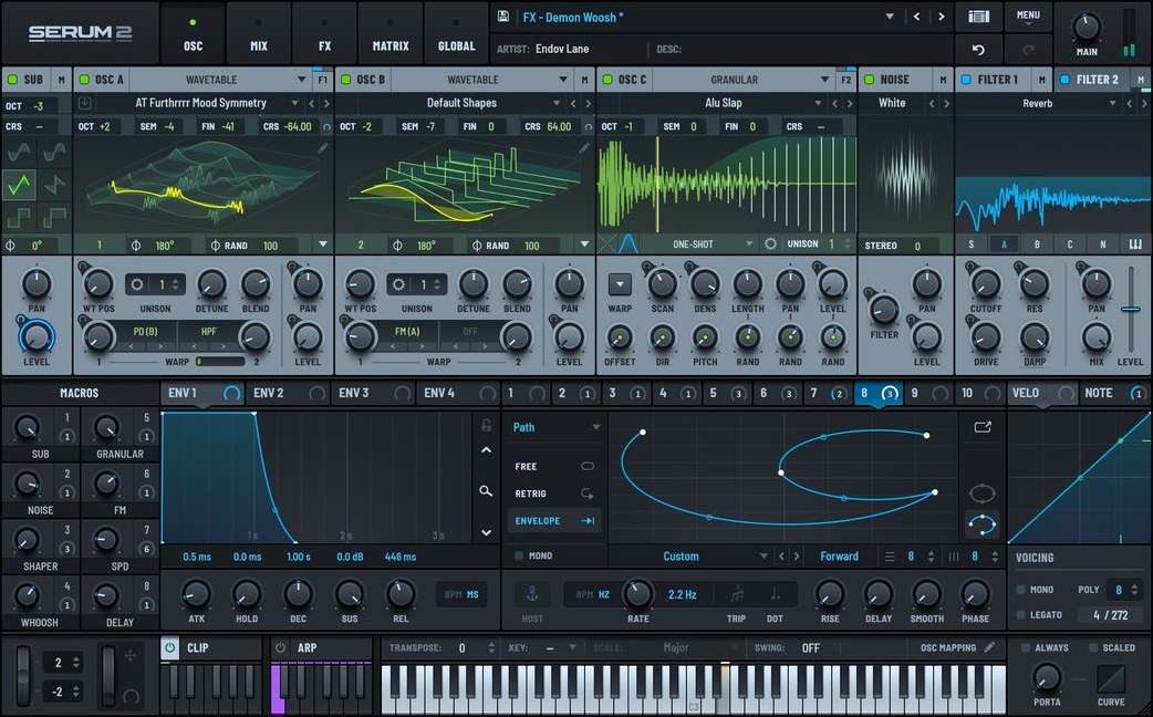 Serum 2 by Xfer Records: Synth rating & price | vst3s
