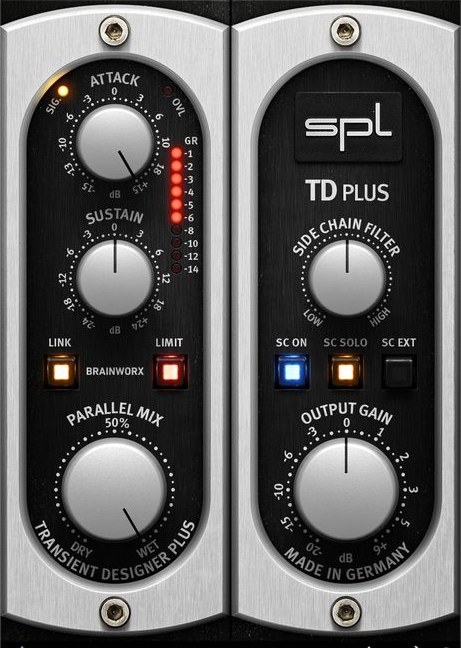 SPL Transient Designer Plus by Brainworx / Plugin Alliance