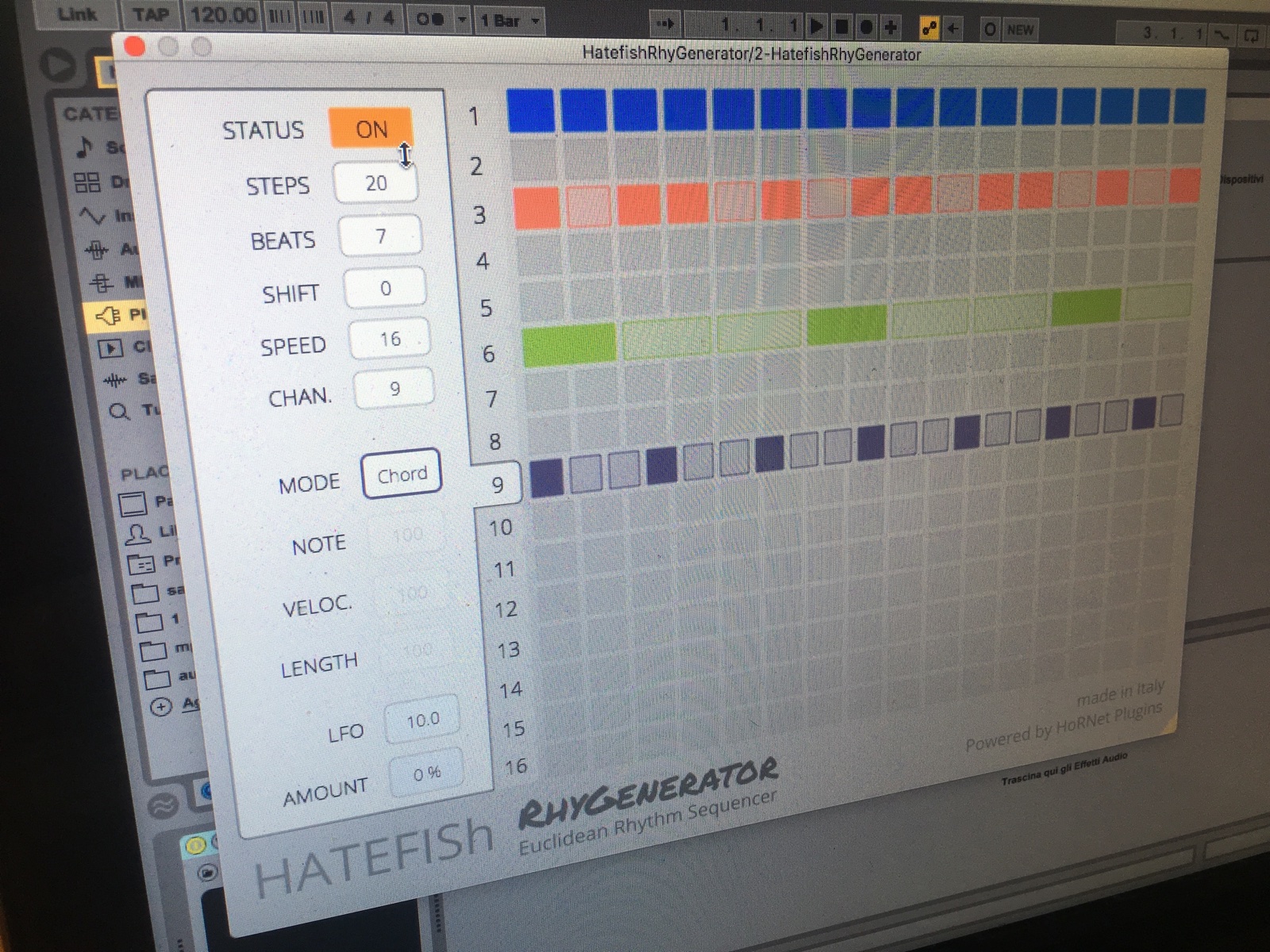HATEFISh RhyGenerator by HoRNet