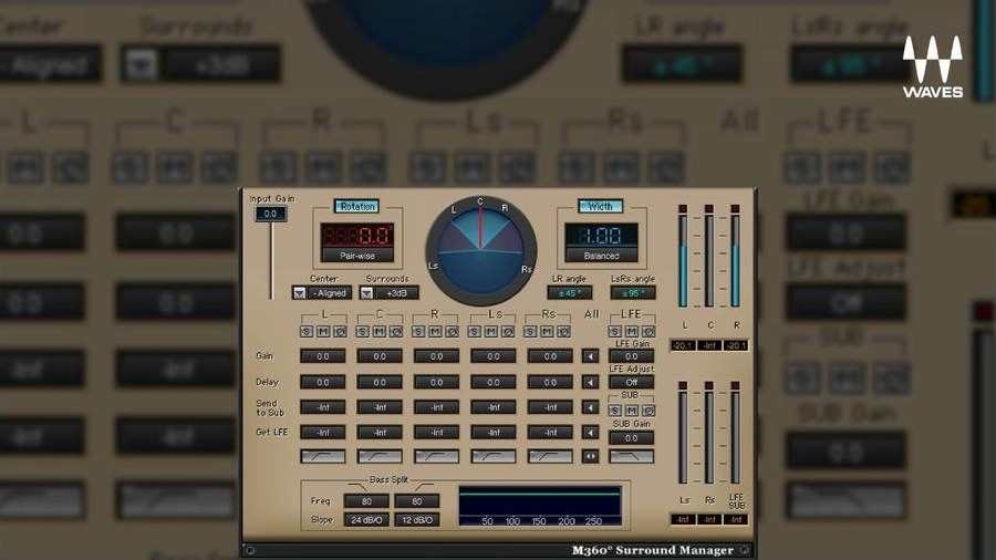 M360 Surround Manager & Mixdown by Waves