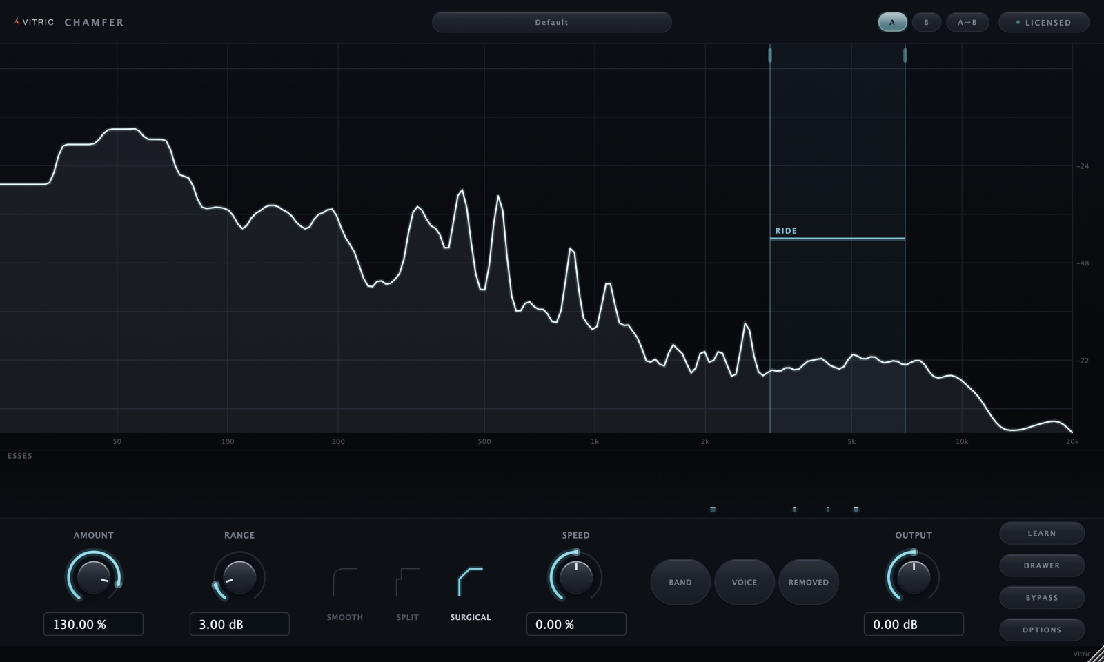 Chamfer De-Esser by Vitric Audio